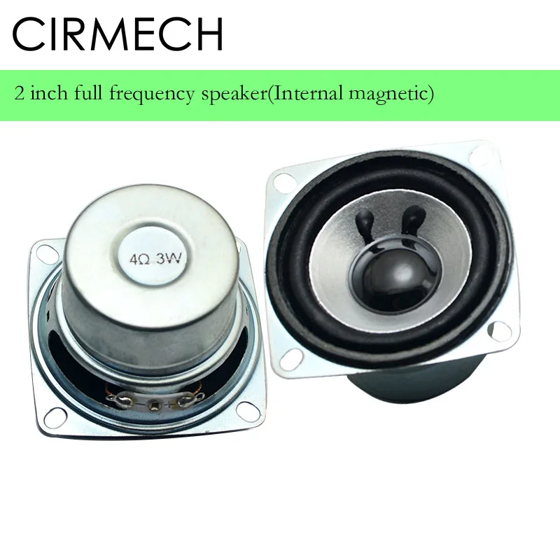 CIRMECH 2 дюймов полночастотный динамик HIFI высокоточные колонки 1 шт.|loudspeaker|loudspeaker hifi