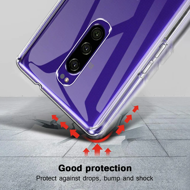 Мягкий ТПУ чехол для телефона для sony Xperia 1 Силиконовый противоударный чехол Xperia1 sony Xperia1 кристально чистый 360 Защитный