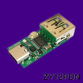 

Type-C USB-C PD2.0 3.0 TO DC USB decoy fast charge trigger Poll detector PD 5A 9v 12v 15v 20V or automatic test