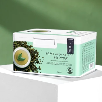 

A'PIEU soothing face masks with green tea extract 33 pcs 4990937