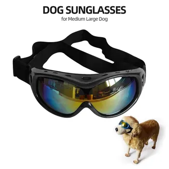 

Dog Sunglasses Dog Goggles Pet Glasses UV Protection Sunglasses Adjustable Strap for Medium Large Dog