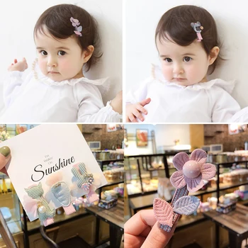 

Cute Sweet Fashion Hair Clips PInk Dream BB Clips Princess Headdress Hari Pin Children Hair Accessories Girls Headwear Gifts