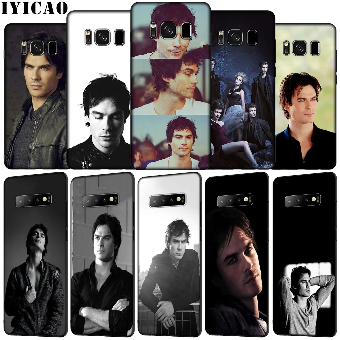IYICAO Vampire Diaries Damon Ian Somerhalder Soft Phone Case for Samsung Galaxy S20 Ultra S10e S9 S8 Plus S6 S7 Edge S10 Lite | Мобильные