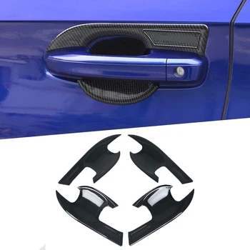 

Carbon Fiber Car External Outer Door Handle Catch Covers Cap Door Bowl Protection Sticker For Honda Accord 2018 2019 Accessories