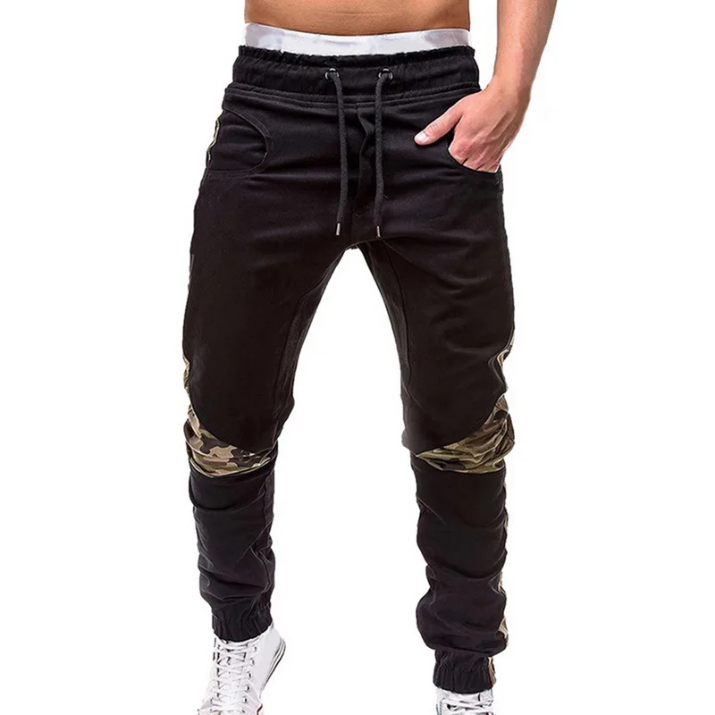 Мужские Эластичные Обтягивающие джинсы с камуфляжным принтом, узкие джинсовые брюки, уличная одежда, штаны для бега размера плюс 4XL