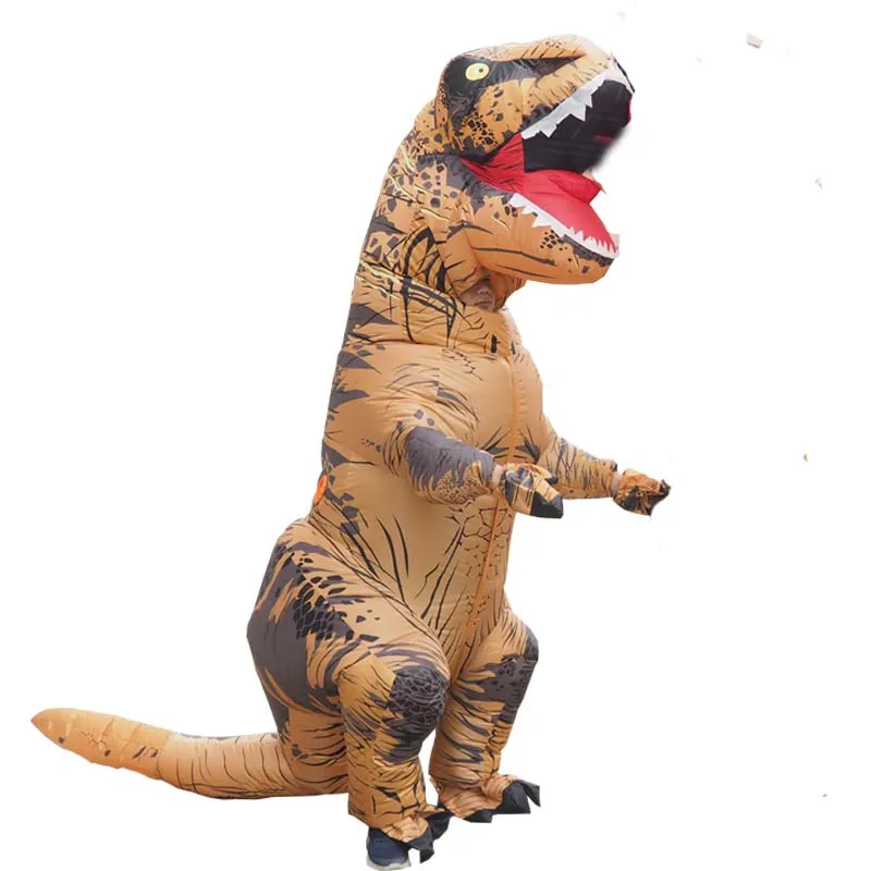 T REX надувной костюм динозавра вечерние костюмы для косплея маскарадный талисман