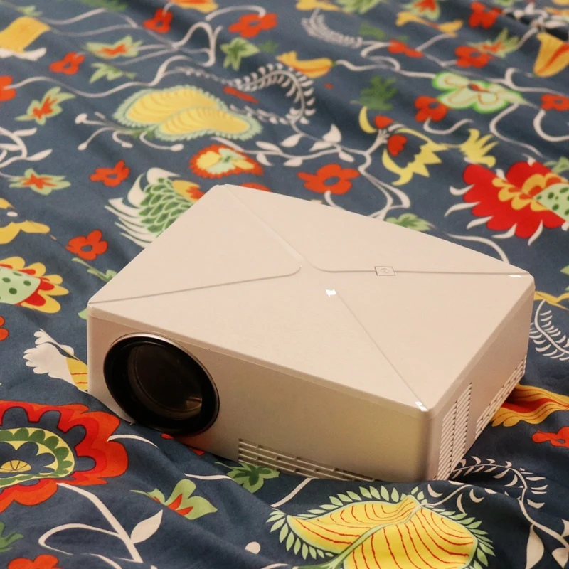 Светодиодный проектор C80, разрешение 1280X720, мини-проектор для 3D домашнего кинотеатра(штепсельная Вилка европейского стандарта