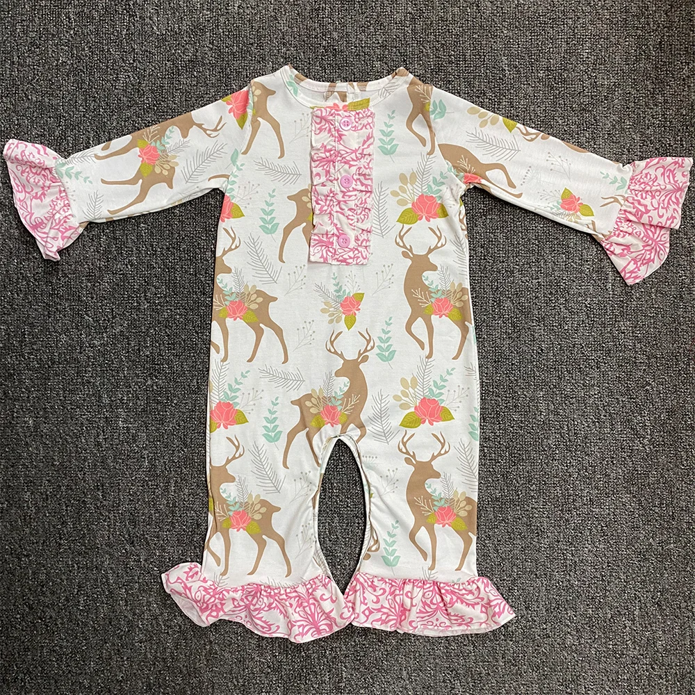 Baby Girl Boy Rompers 0-2Y Autumn Newborn Clothes For Girls Long Sleeve Jumpsuit Outfits | Детская одежда и обувь