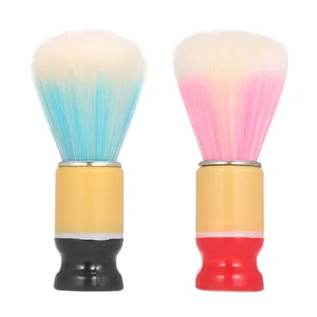 

Fashion Beard Shaving Brush with Plastic Handle Mustache Brush for Beard Grooming Personal & Professional Shaving Tool