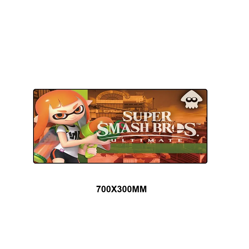 PSZS-022 Splatoon большой игровые коврики аниме геймер Мышь коврик ковер для Мышь нескользящей шипованной резиновой коврик для мыши Компьютерная клавиатура Мышь хлопковые носки для - Цвет: PSZS-022