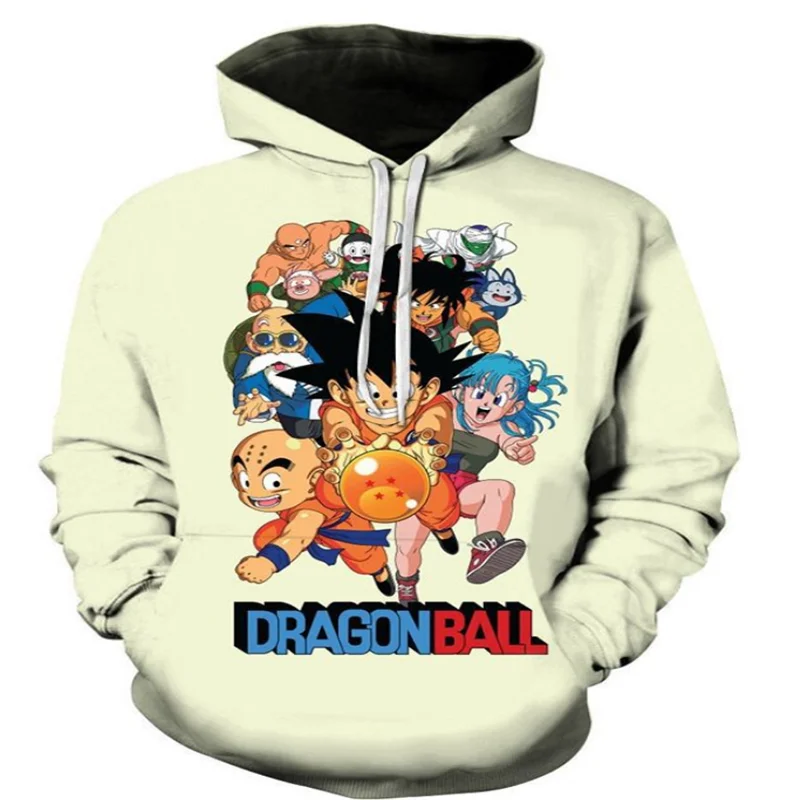 3D Dragon Ball Z Детская толстовка с Гоку для мужчин Супер saiyans Толстовка DBZ Vegeta Повседневный пуловер для мужчин и wo мужчин забавная толстовка с капюшоном