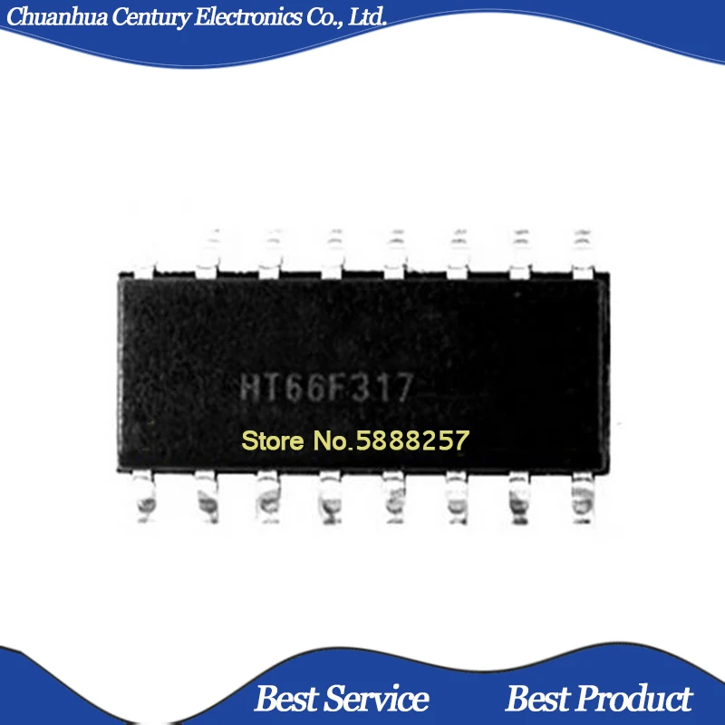 

10 Pcs/Lot HT66F317 SOP16 New and Original In Stock