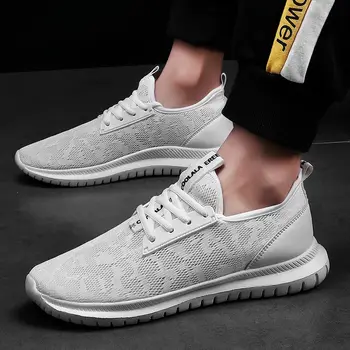 

Big Size Summer Shoes Man Sports Shoes Running Male Tennis Women Sports Shoes for Men Trainers Male White Jogging Fitness E-304