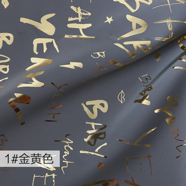 Tanie Nowa tkanina odblaskowa tkanina angielski alfabet bestsellery luminous tkanina fala marka luminous tkanina tkanina odblaskowa