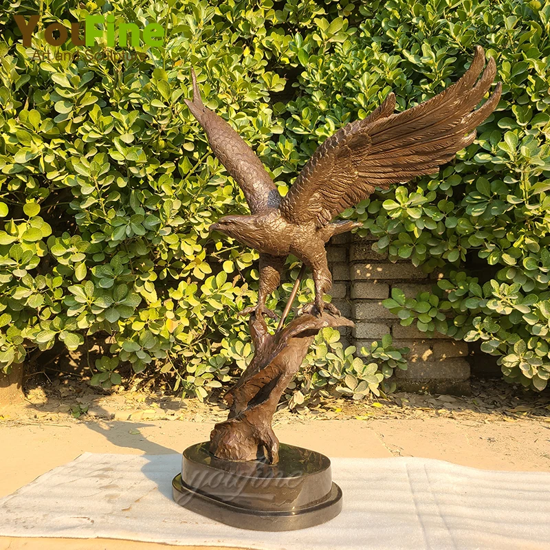 BronzeEagleStatuesSculpturesLargeEagleBronzeStatueAnimalBronze