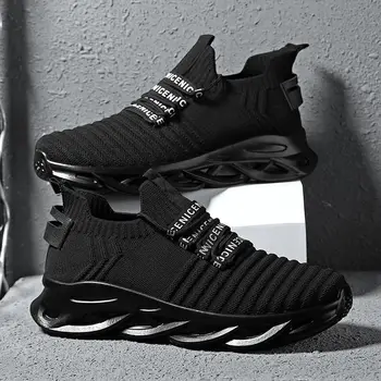 

Men's sports shoes stretch socks shoes super fire fashion men's shoes men's casual comfortable running breathable men's shoes