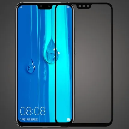 Стекло для huawei Y9 PRIME 2019 защитное закаленное стекло изогнутое покрытие защита