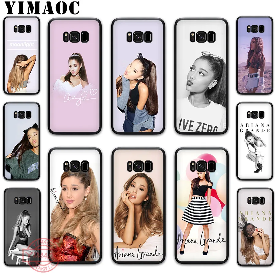YIMAOC Ariana Grand Soft Case for Samsung S20 Ultra S10 S9 S8 S6 S7 Edge Note 8 9 10 Lite Plus | Мобильные телефоны и