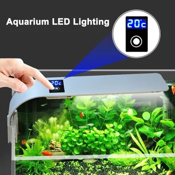 

New 10W/15W Aquarium LED Lighting High Quality Fish Tank Light Lamp Aquatic Plant Lighting Waterproof Clip-on Lamp For Fish Tank