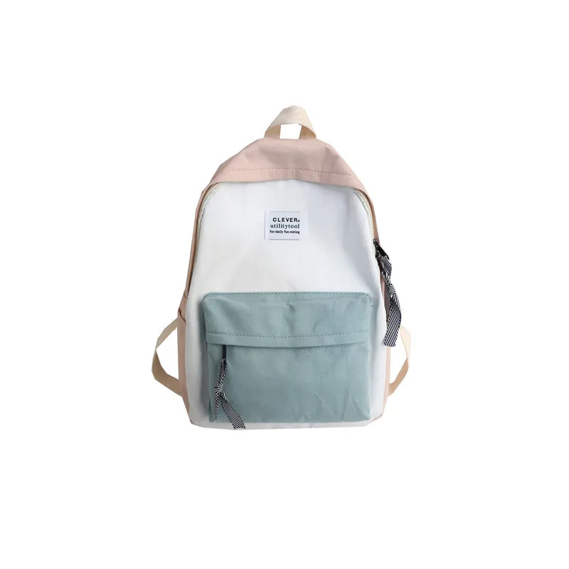 

2019 Fall Winter Canvas Backpack for Teenage Girls Multi-Function Bagpack Laptop School Backpack mochila feminina mujer