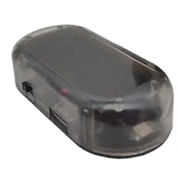 

New Car Solar Dummy Alarm Anti-theft Flashing Led Wireless Security Warning Light Car Solar Anti-theft Device Lamp