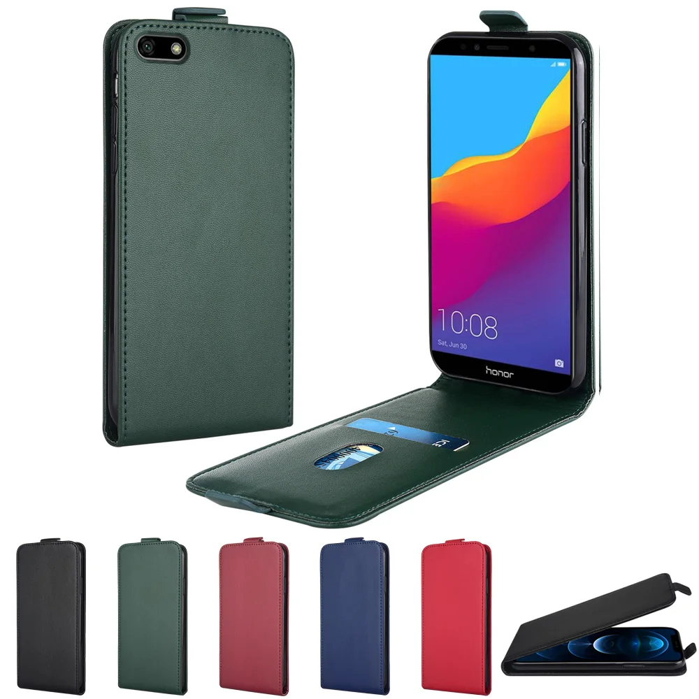 Кожаный чехол-книжка для Huawei Honor 7A Prime 7C Pro 7S 7X Y5 2018 Y6 Y7 2017 Y9 2019 Y5Lite Y3 чехол телефона |