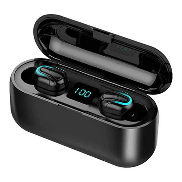 BEESCLOVER Q32 TWS беспроводные наушники Bluetooth 5,0 светодиодный дисплей 8D стерео звук Bluetooth наушники для iPhone Xiaomi d40