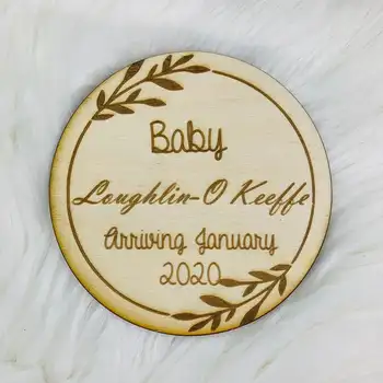 

Pregnancy Announcement, Baby Reveal, Big Announcement Plaque, Baby Arrival announcement,Welcome baby