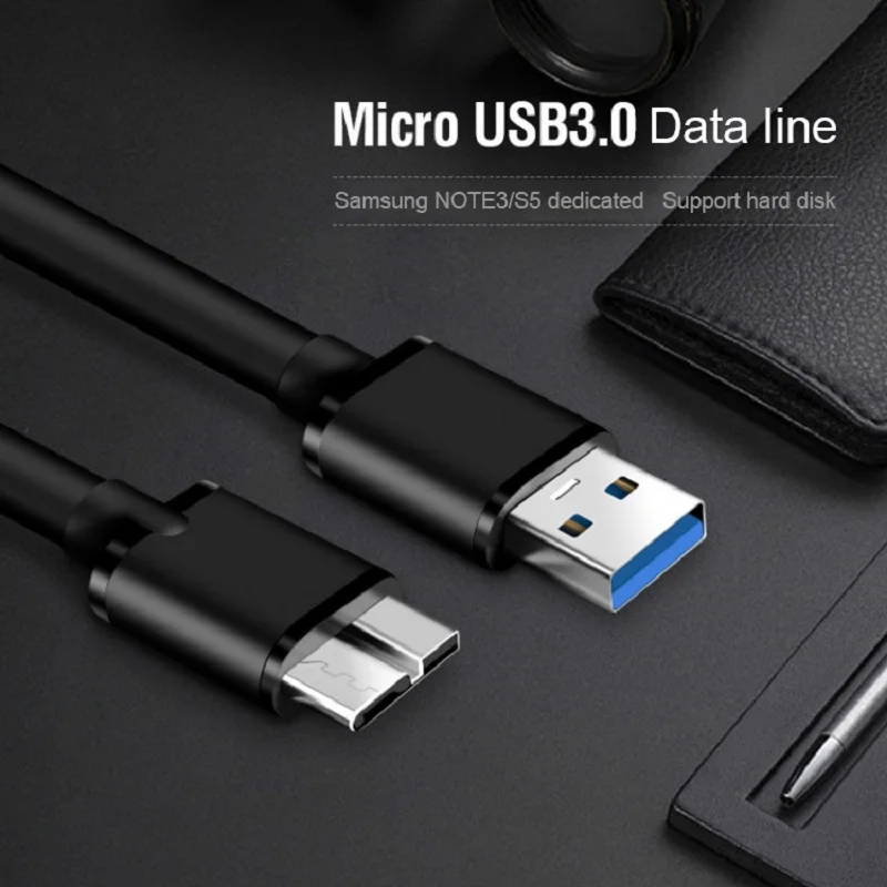 Кабель USB type A-Micro B для samsung S5 Note3 USB Micro B зарядка Кабу внешний жесткий диск HDD USB данные HDD провод шнур