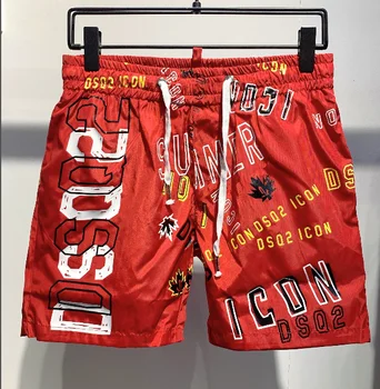 

NEW Shorts women/Men Breathable Sport Solid Color Elastic Waist DSQ short shorts K130