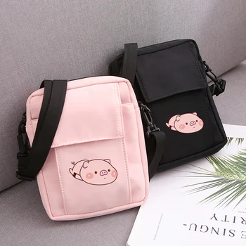

2019 Cute Cartoon Pig Women's Crossbody Bags High Capacity Bolsa Ladies Luxury Women Bags Small Messenger Bags Bolsa Feminina