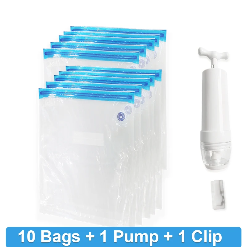 10 Bags 1 Pump