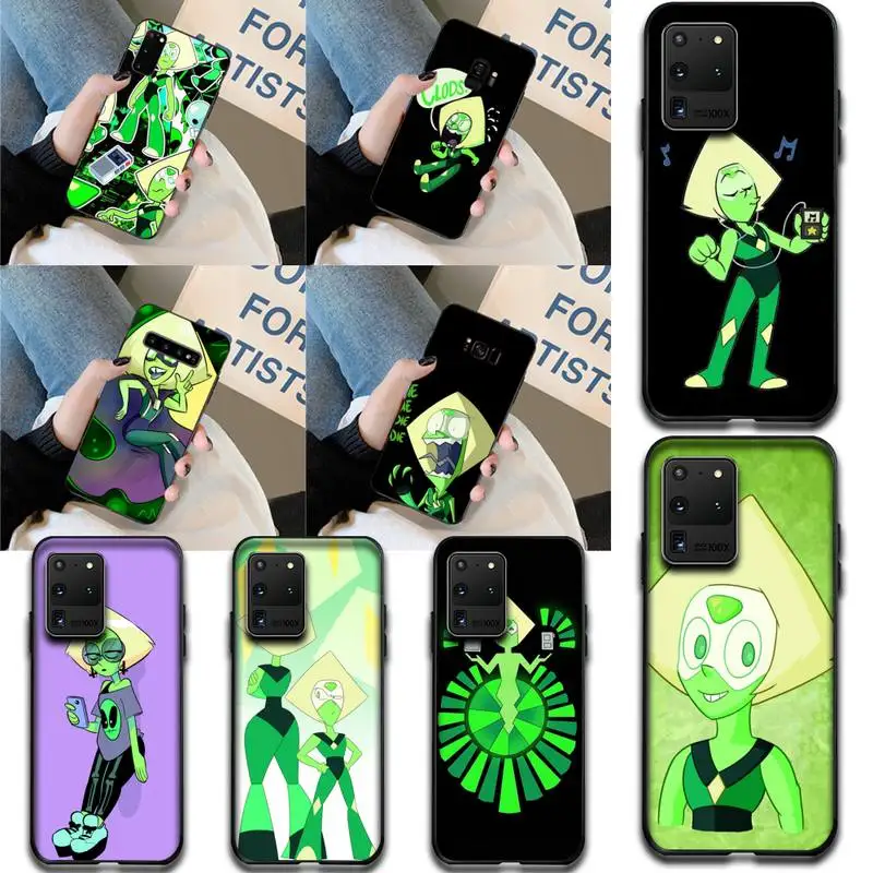 CUTEWANAN STEVEN UNIVERSE PERIDOT TPU Мягкий силиконовый чехол для телефона Samsung S20 plus Ultra S6 S7 edge S8 S9