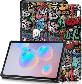 

Magnetic Smart Case for Samsung Galaxy Tab S6 Lite 10.4 SM-P610/P615 Tablet Capa Cover with Auto Sleep Awake Case Cover