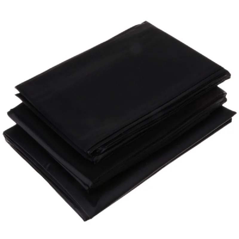  PVC Waterproof Bed Sheets Full Size Flat Sheets 220cm*160cm  Black : Health & Household