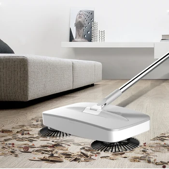 

Sweeping artifact hand push sweeper broom set Household shovel mopping floor integrated robot broom