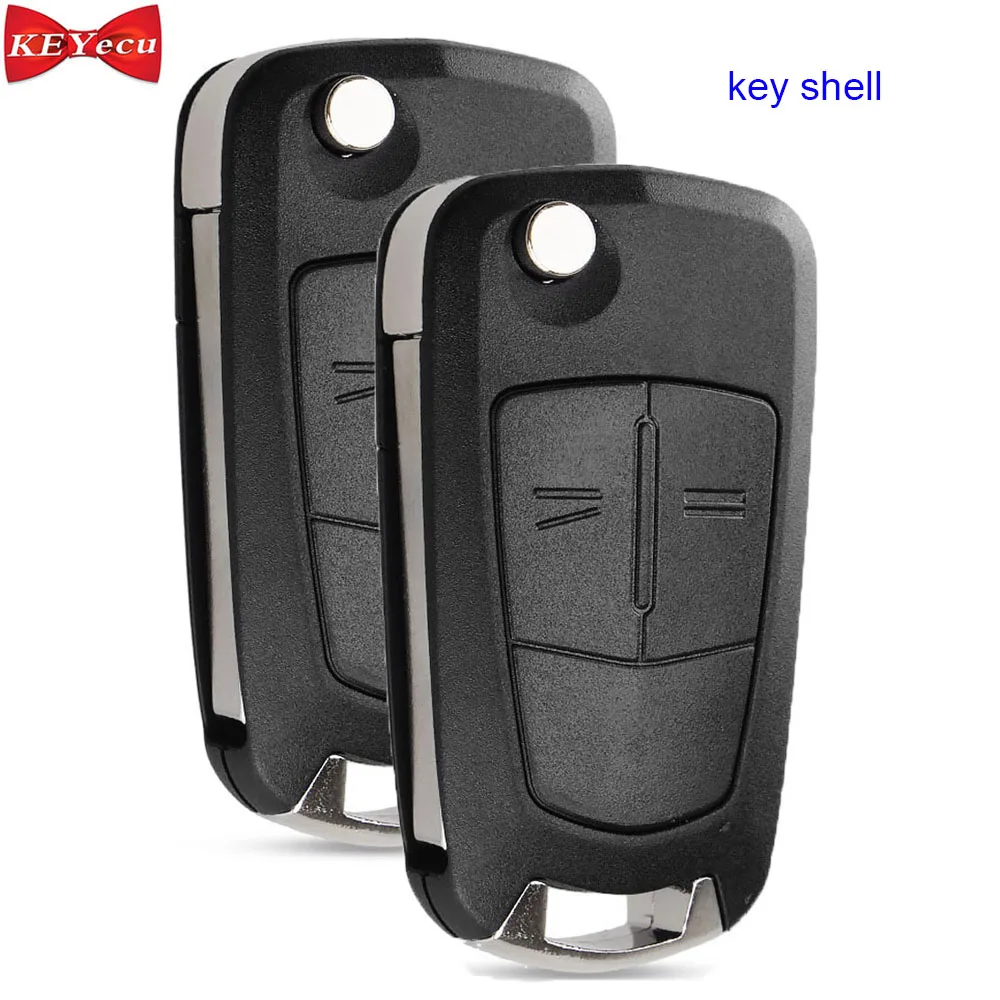 KEYECU 2 шт. для Vauxhall Opel Astra Vectra Corsa Combo Tigra Signum Zafira B H дистанционный чехол