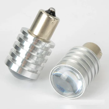 

2PCS New White 1156 BA15S P21W High Power Q5 LED Car Bulb Reverse Light 12V Car Lamp Lights Free shipping
