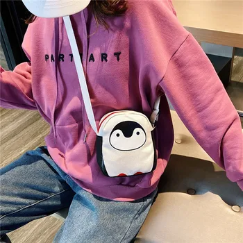 

2020 New Change Canvas Packaging Phone Bag Summer Fashion All-match Mini Shoulder Bag Crossbody Mini Bag Female