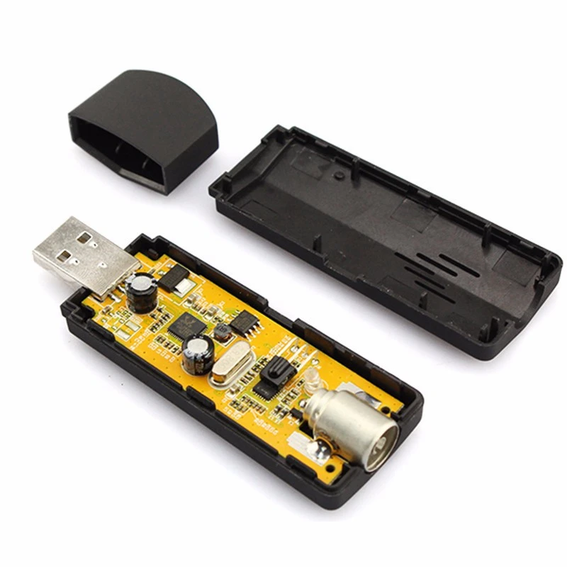 FM HD ТВ тюнер приемник Стик RTL2832U+ USB2.0 цифровой DVB-T SDR+ DAB+ R820T N6L1
