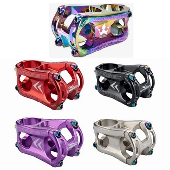 

KRSEC Aluminium Alloy Mountain Bike MTB Stem CNC Bicycle Stem 31.8*28.6*50mm Bike Parts black, red, silver, colorful Tool