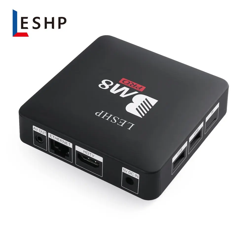 LESHP BM8PRO tv BOX 4K Android6.0 Amlogic S912 Восьмиядерный 2 ГБ DDR3 32 Гб EMMC 2,4G/5G двойной wifi диапазон BT 4,0 3D медиаплеер