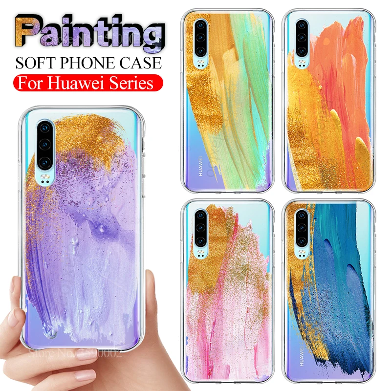 Модный Цветной чехол для huawei p30 pro lite с рисунком p 30 light 30lite 30pro p30lite p30pro цветной