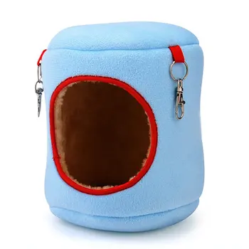 

Warm Bed Rat Hammock Squirrel Winter Toys Pet Hamster Cage Durable Hanging Nest Toy Comfortable Pet Supplies