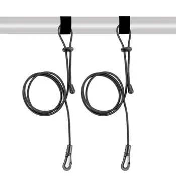 

1pair Canoe Kayak Bungee Shock Cord Hook Tie Down Rope Fishing Rod Lanyard Kayak Paddle Leash Surfing Tether Holder