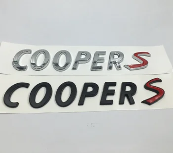 

For MINI Countryman Coopers Rear Trunk Badge emblem Letters logo Sticker Full body leafboard decorative sticker fashion style