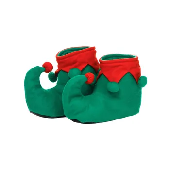 

Free Shippings Halloween Christmas Child Adult Party Party Performance Christmas Elf Clown Sorcer Witch Shoes
