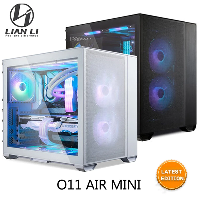 LIAN LI O11 AIR MINI Case Aluminum Support ATX/M-ATX/ITX Mainboard,PC ...