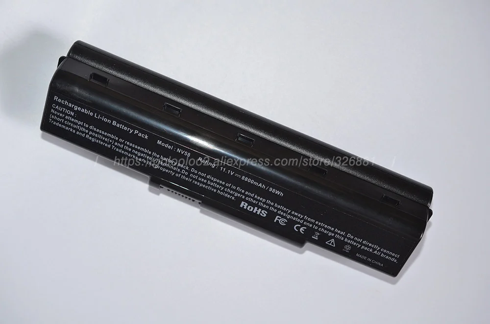Golooloo 12 ячеек 11,1 в 8800 мач аккумулятор для ноутбука acer AS09A78 AS09A90 BT.00604.030 BT.00606.002 BT.00607.066 MS2274