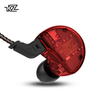 

KZ ZS10 Headphones 10 Driver In Earphone 4BA+1DD Dynamic Armature Earbuds HiFi Bass Headset Noise Cancelling Ear Monitors hybrid